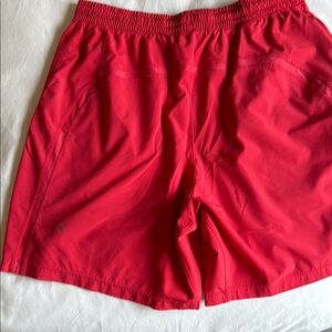 lululemon athletica Red Athletic Shorts